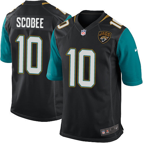 Josh Scobee Jacksonville Jaguars black Game jersey