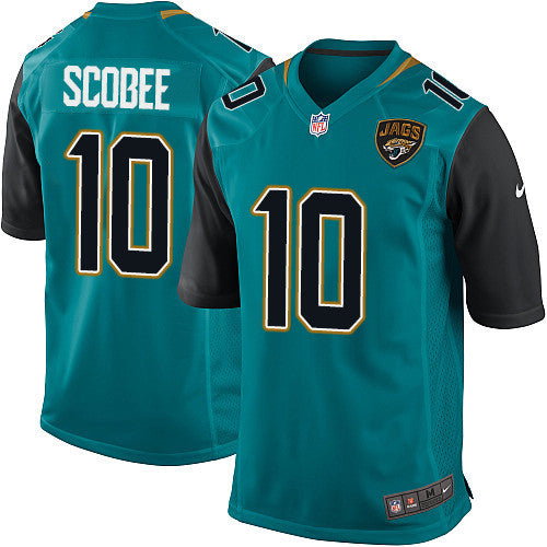 Josh Scobee Jacksonville Jaguars teal Game jersey