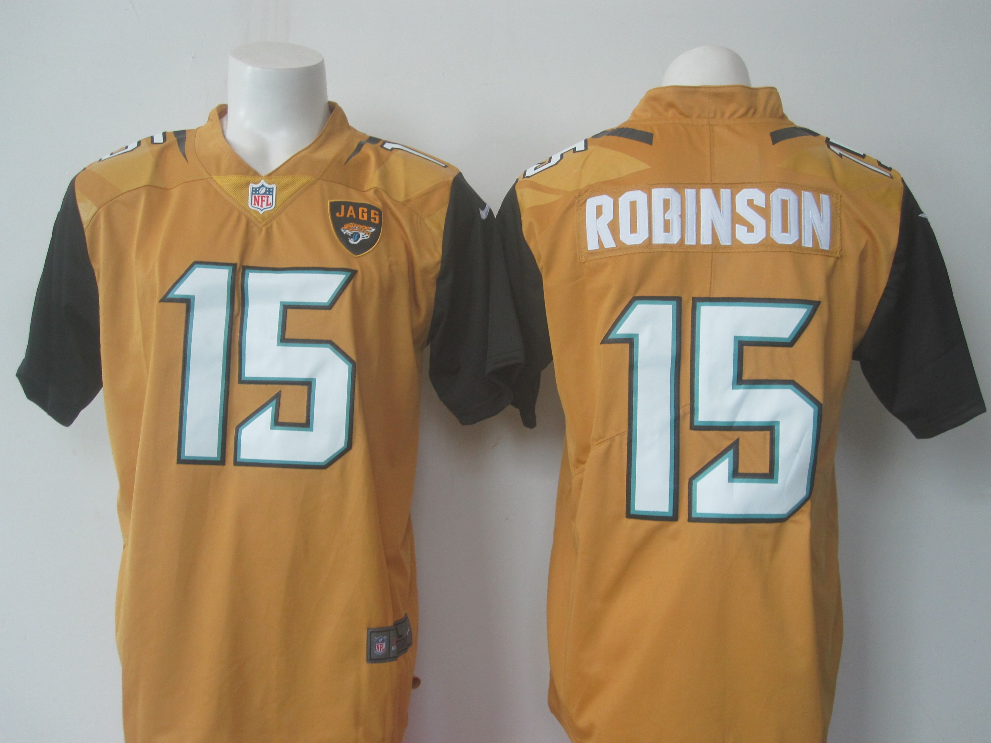 Allen Robinson Jacksonville Jaguars gold jersey