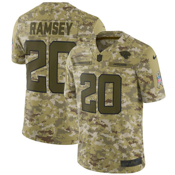 Jalen Ramsey Jacksonville Jaguars camo Salute To Service jersey