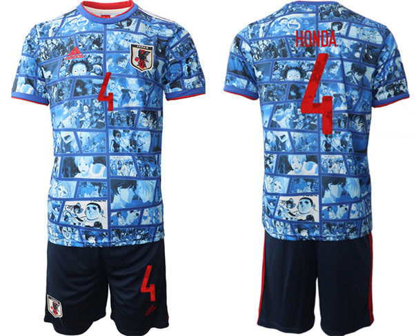 Honda Japan National Team blue Home jersey