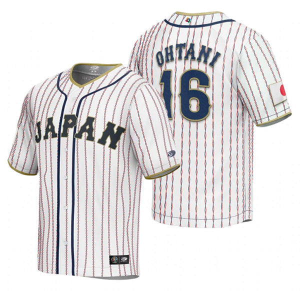Shohei Ohtani Japan Baseball white Classic jersey