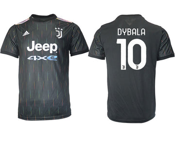 Paulo Dybala Juventus black Away jersey