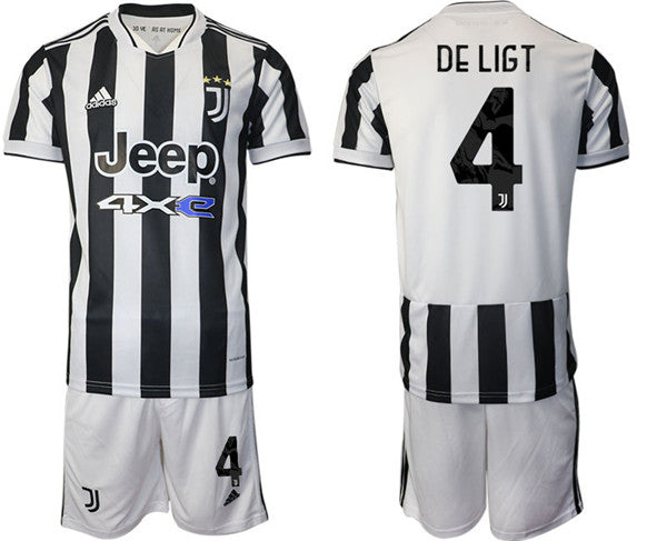 Matthijs de Ligt Juventus white-black Home jersey