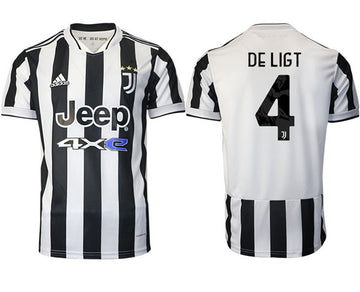 Matthijs de Ligt Juventus white-black Home jersey