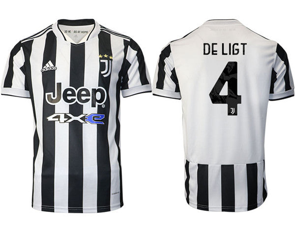 Matthijs de Ligt Juventus white-black Home jersey