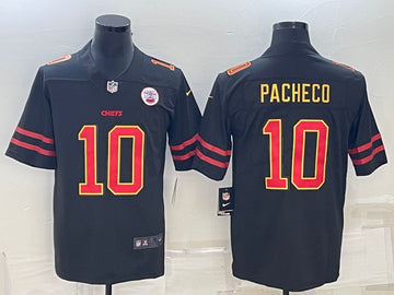 Isiah Pacheco Kansas City Chiefs black jersey