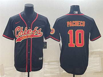 Isiah Pacheco Kansas City Chiefs black jersey