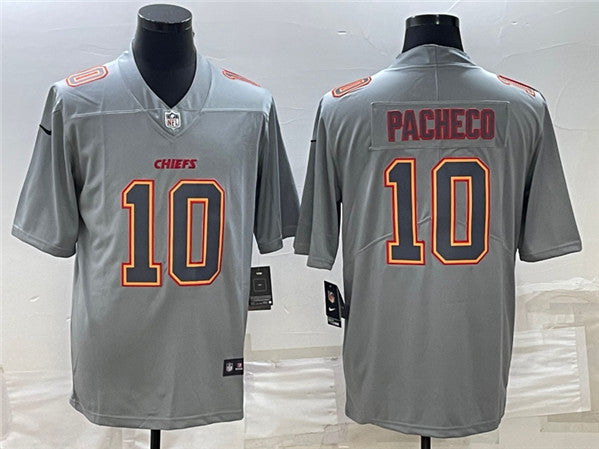 Isiah Pacheco Kansas City Chiefs gray Fashion jersey