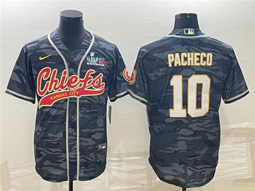 Isiah Pacheco Kansas City Chiefs gray Camo jersey