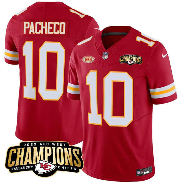 Isiah Pacheco Kansas City Chiefs red FUSE jersey