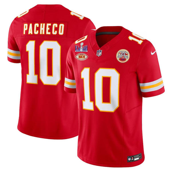 Isiah Pacheco Kansas City Chiefs red FUSE jersey