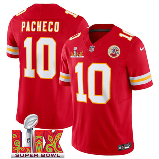 Isiah Pacheco Kansas City Chiefs red FUSE jersey