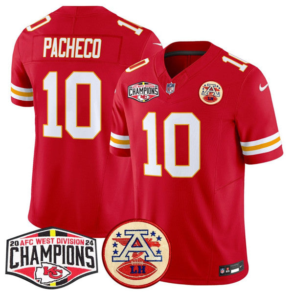 Isiah Pacheco Kansas City Chiefs red FUSE jersey