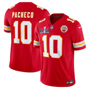 Isiah Pacheco Kansas City Chiefs red FUSE jersey