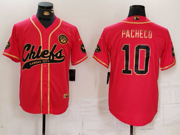 Isiah Pacheco Kansas City Chiefs red jersey