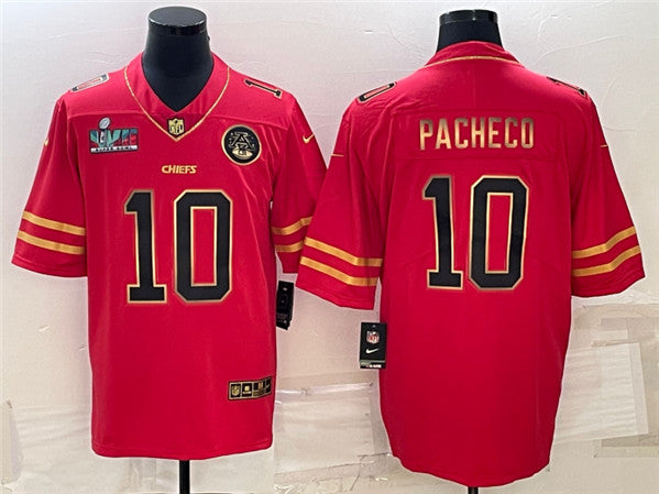 Isiah Pacheco Kansas City Chiefs red jersey