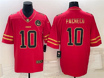 Isiah Pacheco Kansas City Chiefs red jersey