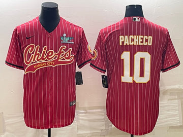 Isiah Pacheco Kansas City Chiefs red jersey