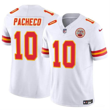 Isiah Pacheco Kansas City Chiefs white FUSE jersey