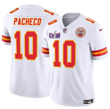 Isiah Pacheco Kansas City Chiefs white FUSE jersey