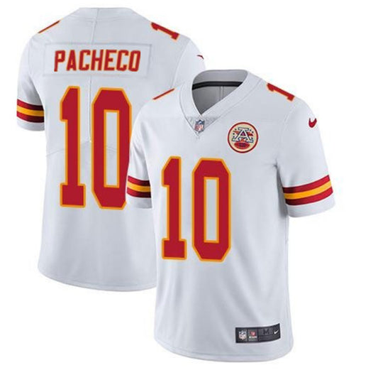 Kansas City Chiefs #10 Isiah Pacheco White Jersey