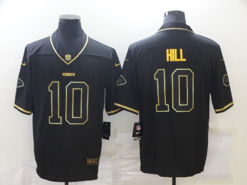 Tyreek Hill Kansas City Chiefs black-gold Salute To Service jersey