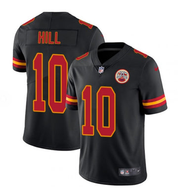 Tyreek Hill Kansas City Chiefs black jersey