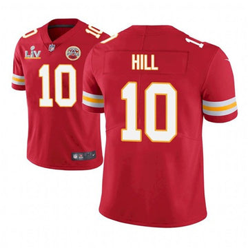 Tyreek Hill Kansas City Chiefs red jersey