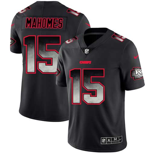 Patrick Mahomes Kansas City Chiefs black Fashion jersey