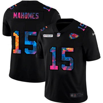 Patrick Mahomes Kansas City Chiefs black jersey