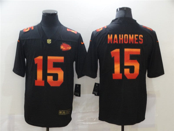 Patrick Mahomes Kansas City Chiefs black Fashion jersey