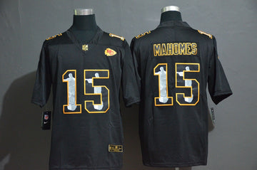 Patrick Mahomes Kansas City Chiefs black jersey