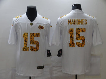 Patrick Mahomes Kansas City Chiefs white Fashion jersey
