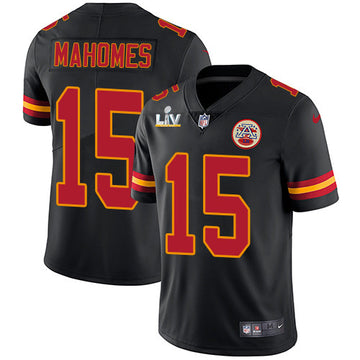 Patrick Mahomes Kansas City Chiefs black jersey