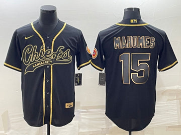 Patrick Mahomes Kansas City Chiefs black jersey