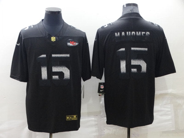 Patrick Mahomes Kansas City Chiefs black Shadow jersey