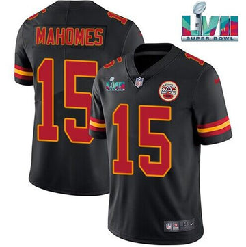 Patrick Mahomes Kansas City Chiefs black jersey