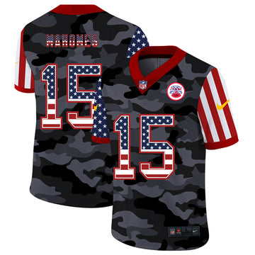 Patrick Mahomes Kansas City Chiefs camo Camo jersey