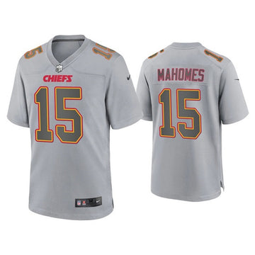Patrick Mahomes Kansas City Chiefs gray Game jersey