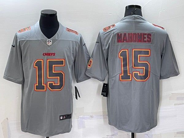 Patrick Mahomes Kansas City Chiefs gray Fashion jersey