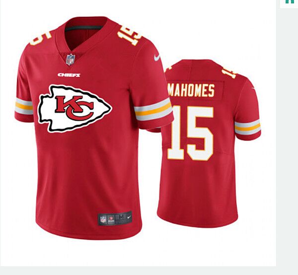 Patrick Mahomes Kansas City Chiefs red jersey