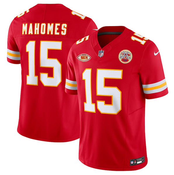 Patrick Mahomes Kansas City Chiefs red FUSE jersey