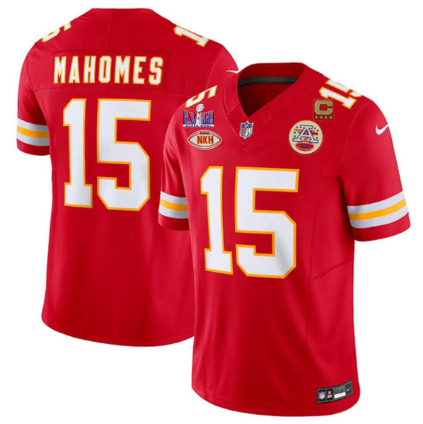 Patrick Mahomes Kansas City Chiefs red FUSE jersey