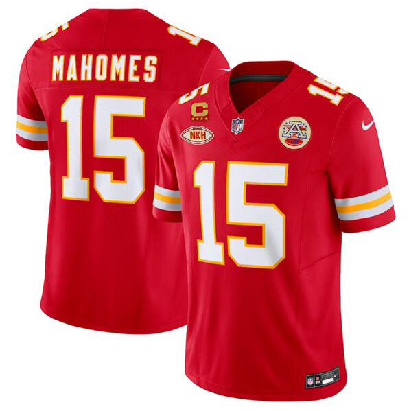 Patrick Mahomes Kansas City Chiefs red FUSE jersey