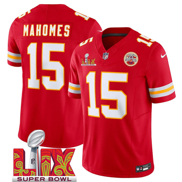 Patrick Mahomes Kansas City Chiefs red FUSE jersey