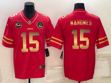 Patrick Mahomes Kansas City Chiefs red jersey