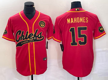 Patrick Mahomes Kansas City Chiefs red jersey