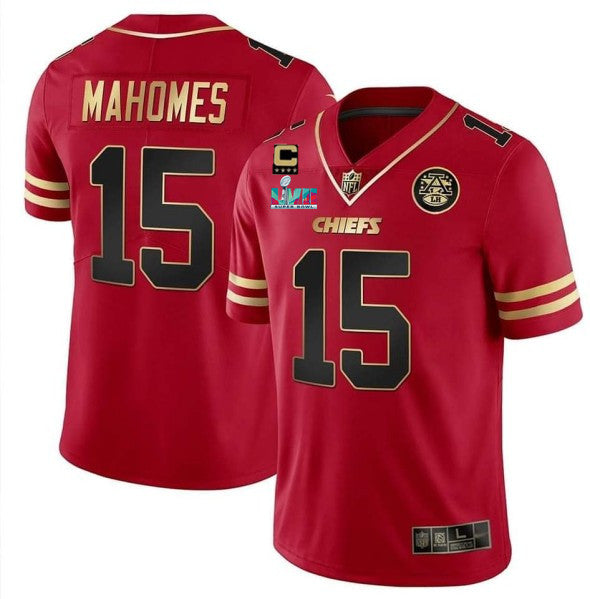 Patrick Mahomes Kansas City Chiefs red jersey