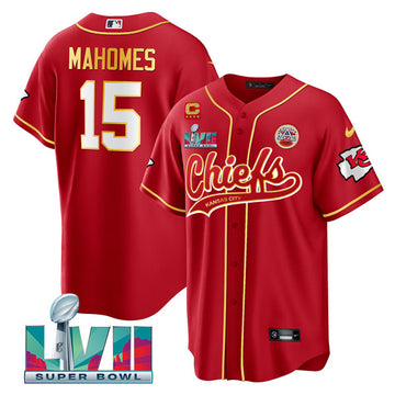 Patrick Mahomes Kansas City Chiefs red jersey